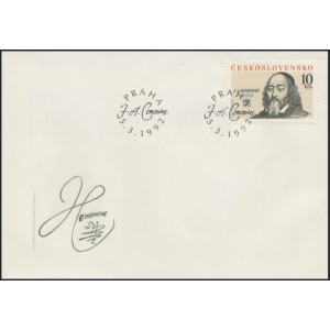 3002 FDC - 400. výročí narození J. A. Komenského