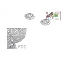 1252 FDC - Letenský kolotoč