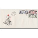 2826-2828 FDC - Olympijské hry 1988