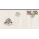 2842-2845 FDC - Památník národního písemnictví v Praze - Praga 88