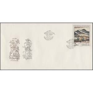 2870-2872 (série FDC) - Umění 1988