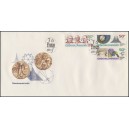 2801-2803 FDC - 125. výročí Jednoty český matematiků a fyziků