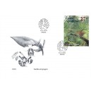 1253 FDC - Drynaria rigidula a květ Vanilla atropogon
