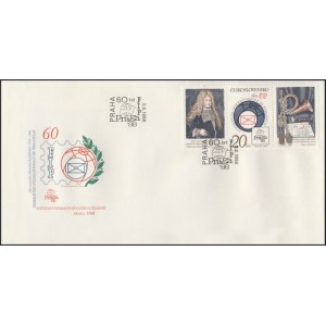 2747 FDC - Praga 1988 - 60 let FIP