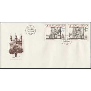 2756-2757 FDC - Bratislavské historické motivy