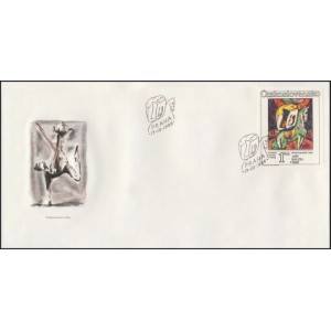 2768-2771 (série FDC) - Cirkusy a varieté