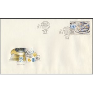 2689 FDC - 40. výročí založení OSN