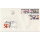 2714-2716 FDC - Úspěchy socialistické výstavby v ČSSR