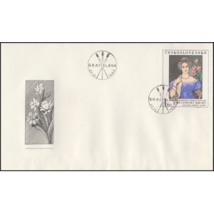 2724-2728 (série FDC) - Umění 1985