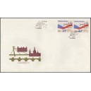 2627 FDC - 15. výročí československé federace