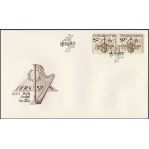 2647-2648 (série FDC) - Rok české hudby