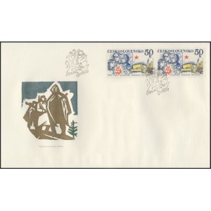 2661 FDC - 40. výročí SNP