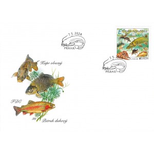 1260 FDC - EUROPA: Vodní fauna a flora