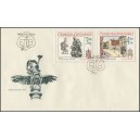 2611-2612 FDC - Bratislavské historické motivy