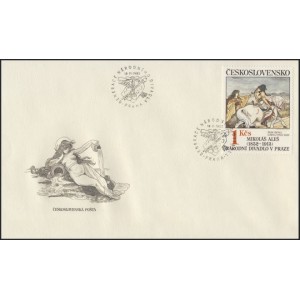 2616-2620 (série FDC) - Umění 1983