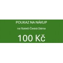 Dárkový poukaz na 100 Kč