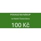 Dárkový poukaz na 100 Kč