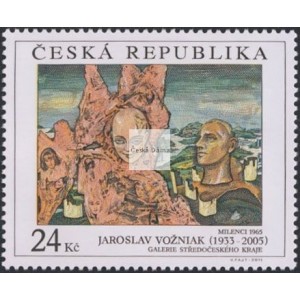 0704-0706 (série) - Umělecká díla na známkách