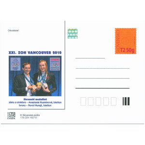 178 CDV 162/10 - Slovenští medailsti ze ZOH Vancouver 2010