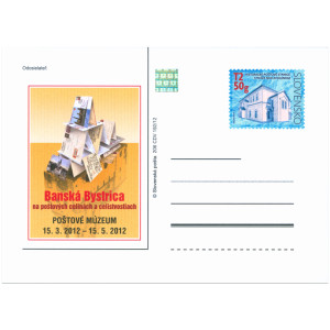 206 CDV 192/11 - Bánská Bystrica na poštovních celinách a celistvostech