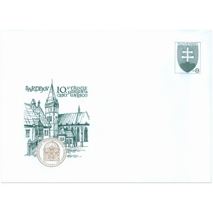 017 COB 001/96 - Bardejov - 10. výročí udělení ceny UNESCO