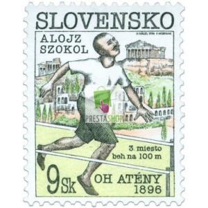 0084 - 100 let olympijských her - Alojz Szokol