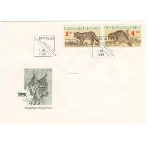 2955-2958 FDC (série) - Ochrana přírody