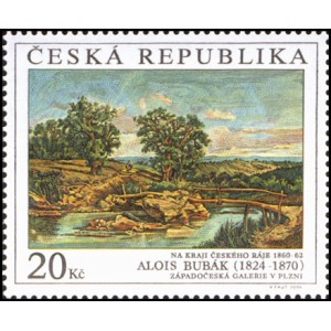 0417-0419 (série) - Umělecká díla na známkách
