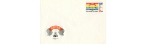 COB obálky s natištěnou známkou ČSR