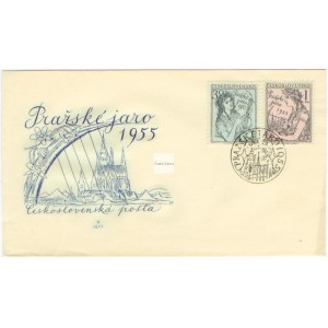 0825-0826 FDC - V. ročník Pražského jara