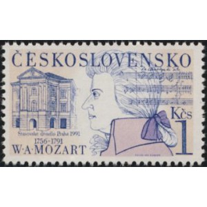 2969 - Památná výročí - Stavovské divadlo a W. A. Mozart