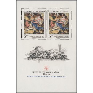 2860A (aršík) - Muzeum poštovní známky - Vávrův dům v Praze