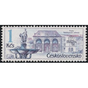 2847-2850 (série) - Pražské fontány - Praga 88