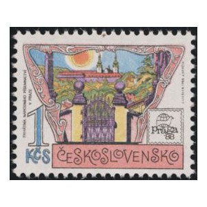 2842-2845 (série) - Památník národního písemnictví v Praze - Praga 88