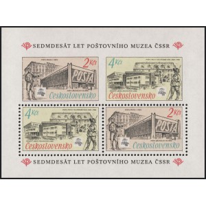 2840A (aršík) - 70 let Poštovního muzea