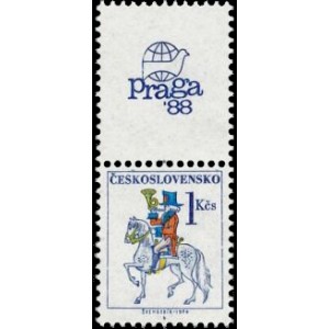 2814 KH - Poštovní emblémy - PRAGA 1988