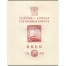 0437A (aršík) - Výstava poštovních známek Brno 1946