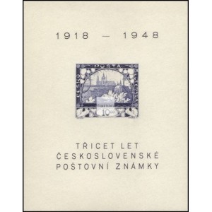 0497A (aršík) - 30 let čs. poštovní známky
