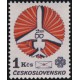 2605-2607 (série) - Světový rok komunikací - 60 let ČSA