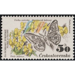 2587-2592 (série) - Ochrana přírody v ČSSR