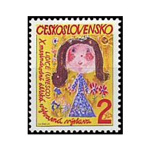 2538 - X. mezinárodní dětská výtvarná výstava Lidice