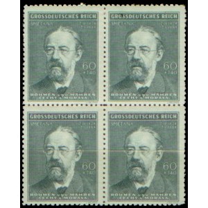 PČM 118-119 (série 4bloků) - Bedřich Smetana