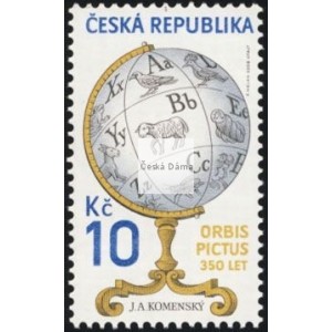 0551 - J. A. Komenský - Orbis Pictus - 350 let od vydání