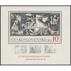 2496A (aršík) - 100. výročí narození P. Picassa