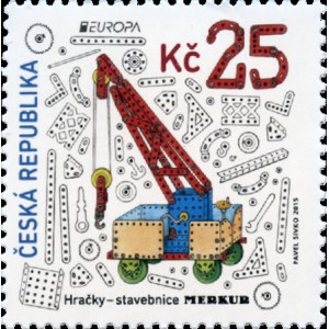 0848 - EUROPA: Hračky - stavebnice Merkur