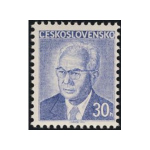 2165-2166 (série) - Prezident Gustav Husák