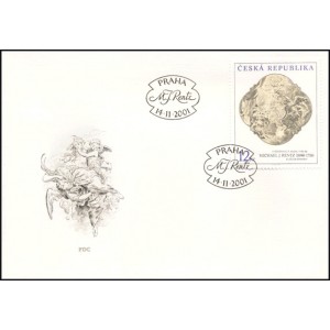 0309-311 FDC (série) - Umělecká díla na známkách