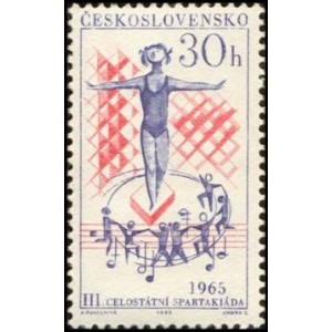 1444-1447 (série) - III. celostátní spartakiáda 1965