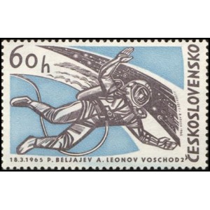 1435-1438 (série) - Výzkum vesmíru - Voschod 2 a Gemini 3