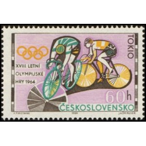 1394-1399 (série) - XVIII. letní olympijské hry Tokio 1964